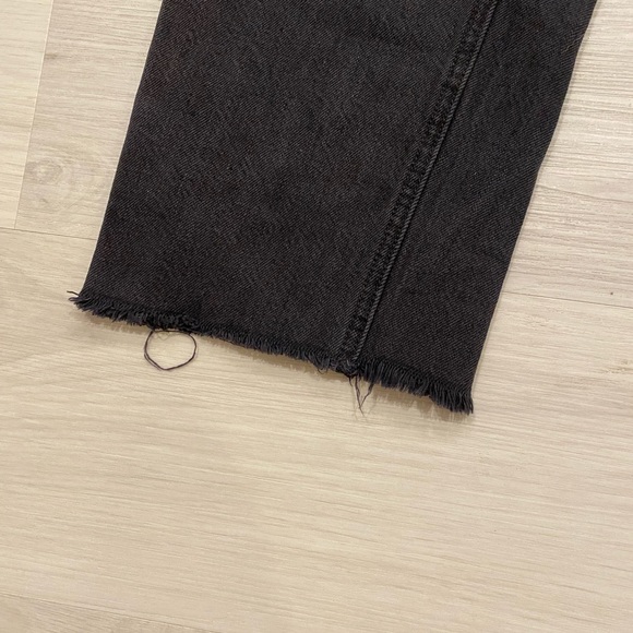 Gap Vintage Straight 100% cotton black jeans Size 28 - Picture 3 of 5